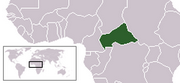 Central African Republic - Location